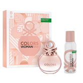 Benetton Colors Rose Edt 80+Deo 150ml)